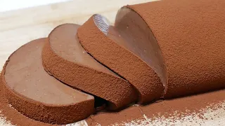 How to make chocolate mousse cake 【Made with gelatin】 | Chocolate Pudding Dessert Recipe | Eggless 