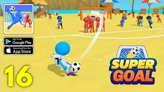 Super Goal - Soccer Stickman - All levels 101-106 Gameplay Part 16 FULL GAME No Commentary