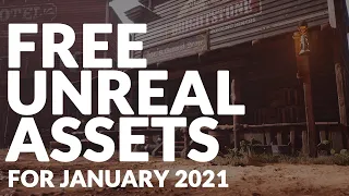 Unreal Engine Free Assets - January 2021!