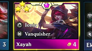 How strong is 3-Star Xayah ⭐⭐⭐! with 6 Vanquisher