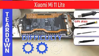 Xiaomi Mi 11 Lite M2101K9AG 📱 Teardown Take apart Tutorial