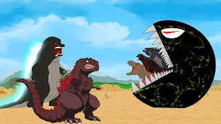 PAC MAN Attack Team Godzilla