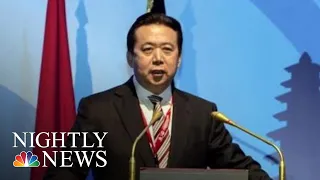 Interpol President Reported Missing After Trip To China | NBC Nightly News