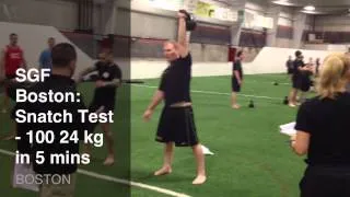 SFG Boston Snatch Test