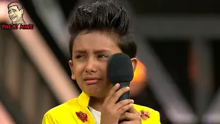 Saksham crying comedy||Full funny scence||Super Dancer Chapter 3