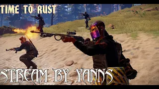 Выживание на ТРИО сервере в РАСТ / RUST.