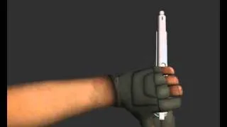 Sketchin machine pistol reload animation.