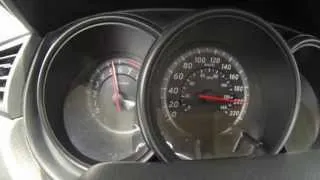 Nissan TIIDA Acceleration 0-200 Km/h