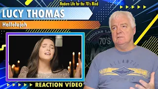 Lucy Thomas "Hallelujah" REACTION VIDEO She Forces Me To LOVE This song!