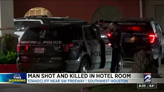 Ex-boyfriend blamed in deadly shooting at a southwest Houston hotel, police say