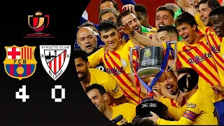 FC Barcelona vs Athletic Bilbao 4 0  2021 Goals & EXTENDED Highlights