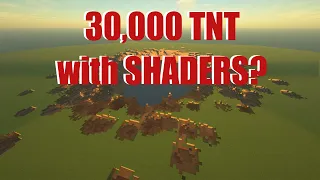 Exploding 30,000 TNT in Minecraft!!