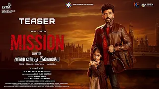 Mission Chapter 1 Teaser (Tamil) | Arun Vijay | Amy Jackson | Vijay | Subaskaran | Lyca Productions