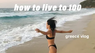 I stayed on a Greek island where people live over 100 years old | Ikaria Greece travel vlog