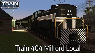 Train 404 Milford Local - Boston and Albany - RS-3 - Train Simulator Classic