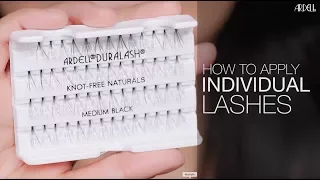 How to Apply Individual Lashes ft. Jade Munson