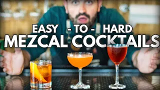 3 Amazing Mezcal Cocktails You Can Make | From EASIEST to HARDEST