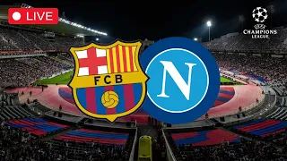 Barcellona Napoli 3-1 🔴 LIVE Reaction e post-partita con i tifosi napoletani ⚽ Champions League