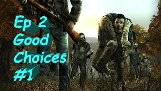 The Walking Dead Ep. 2 Starved for Help - Good Funny Choices Part 1 (PS4 1080p60fps)