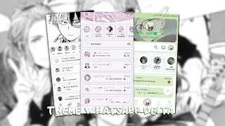 themes whatsapp delta (anime,soft,kpop...)