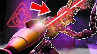 What happens when you use the FAZBLASTER on SPRINGTRAP?! (FNAF Security Breach Myths)