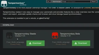 How to install and use Tampermonkey