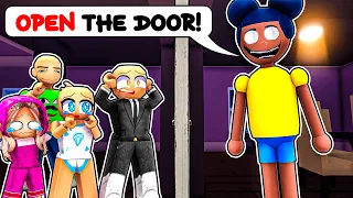 DON'T OPEN THE DOOR! | ROBLOX AMANDA THE ADVENTURER ALL PARTS | Funny Roblox Moments |