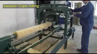 Woodlandia Log Lathe LL-123 (Log Home Milling Machine)