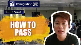 TIPS FOR IMMIGRATION OFFICER INTERVIEW + NAIA TERMINAL 3 + JAPAN TRAVEL