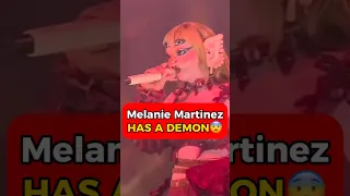 MELANIE MARTINEZ has a DEMON?🤯 #melaniemartinez #demonic #demon #god #shorts