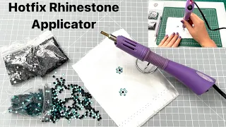 Hotfix Rhinestone Applicator, how to use gem tool, Rhinestone diy tutorial, Crafts DIY, Anita Benko