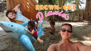 Another Brown-out Day in our ISLA LIFE! Picnic, frisbee, coconuts & more!