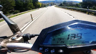 4K Zontes U125 Top Speed Test - Reaching 139 km/h (Not Clickbait)