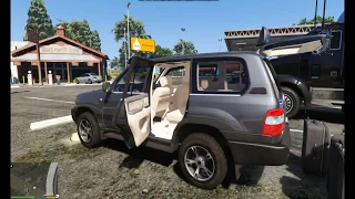 GTA V Toyota Land Cruiser 100 mod