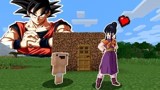 BEBE NOOB SE ENAMORA DE LA NOVIA DE GOKU MINECRAFT TROLL + ROLEPLAY