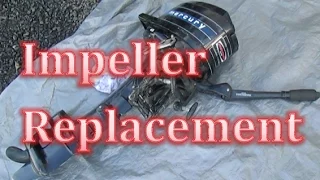 Mercury Impeller Replacement Repair the Water Pump 4 5 6 7 8 9 hp horse Power Outboard Motor