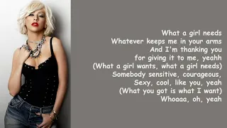 What a Girl Wants by Christina Aguilera (Lyrics)