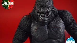 KING KONG S.H.MonsterArts  Review + Stop Motion (Peter Jackson Film)