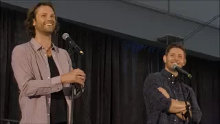 Jared Padalecki and Jensen Ackles GOLD FULL Panel SpnPitt 2017 Supernatural