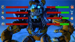 [SFM FNaF] DeathRock vs Toys WITH Healthbars