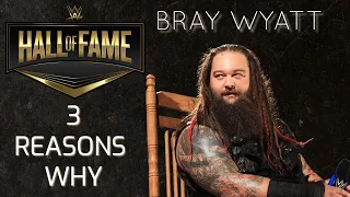 BRAY WYATT | WWE HALL OF FAME 2024 | 3 REASONS WHY #braywyatt #wwe #halloffame