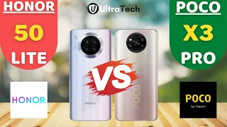 Honor 50 Lite vs Poco X3 Pro | Comparison