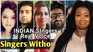 Vocal Coach React to Famous INDIAN Singers' Real Voices without Autotone (This is ASTONISHING)😱