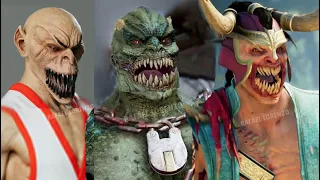 Mortal Kombat BARAKA Evolution Skins Costumes MK2 - MK1 MORTAL KOMBAT 1