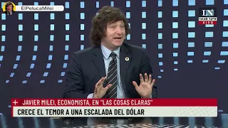 "LOUSTEAU ES LO MISMO QUE FERNANDA VALLEJOS" - Javier Milei en La Nación + 26/6/2021