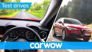 Alfa Romeo Stelvio SUV 2018 POV review | Test Drives