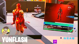 How to unlock Iron Man Suit Up emote - Fortnite Tony Stark awakening challenges