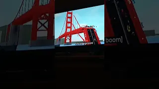 legends never die Golden Gate Bridge collapse San Francisco California Roblox animation.