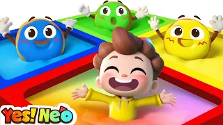 10 Donuts with Rainbow Colors | Learn Colors | Nursery Rhymes & Kids Songs | Yes! Neo
