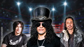 BRIGA ENVOLVENDO SLASH, RICHARD FORTUS E NUNO BETTENCOURT